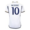 Maillot de Supporter Real Madrid Modrić 10 Domicile 2023-24 Pour Enfant